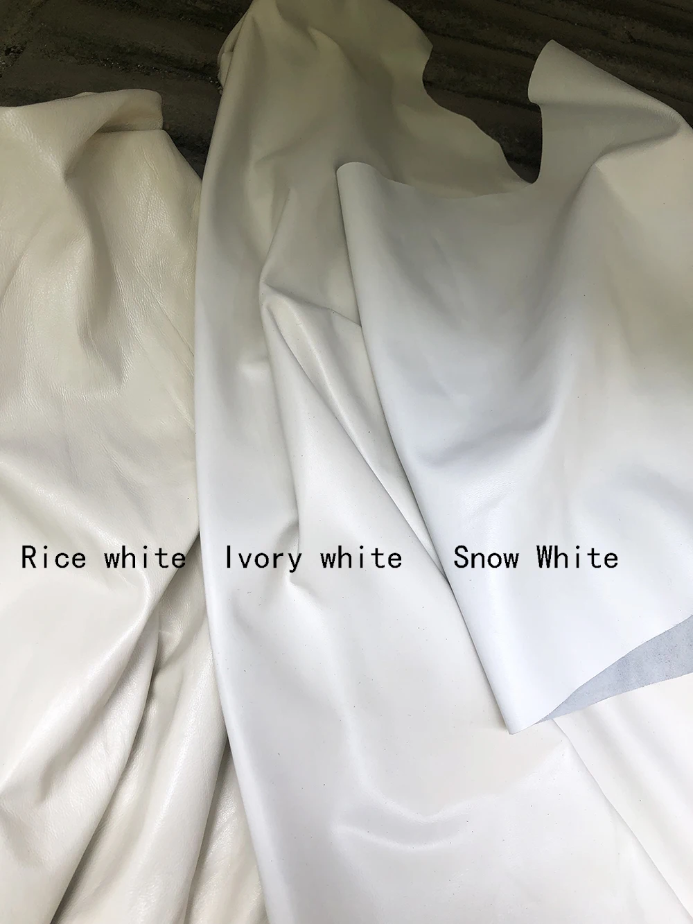 Color: green, Gloves Size: XS - 50cm New Genuine Leather White Women's High Grade Party Mittens Sheepskin Lady Winter Velvet long Gloves Creamy Ivory Snow White