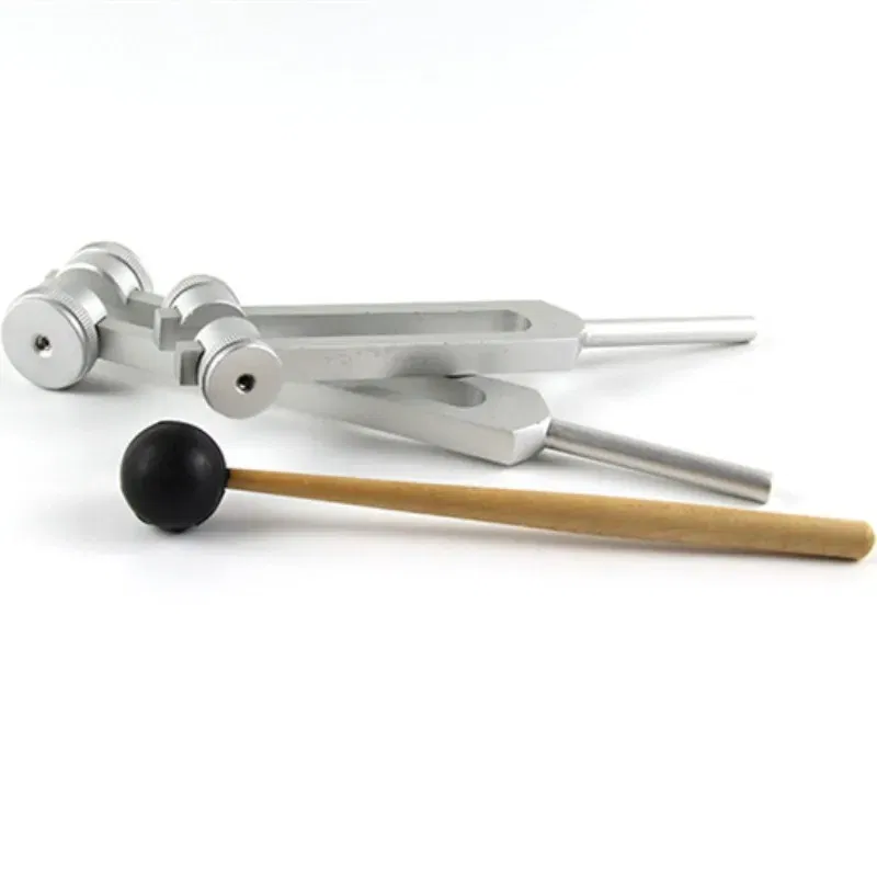 Color: Orange - 128Hz 256Hz 512Hz 1024Hz 2048Hz 4096Hz Nervous System Testing Medical Neurological Tuning Fork Sets for Sound Healing Therapy