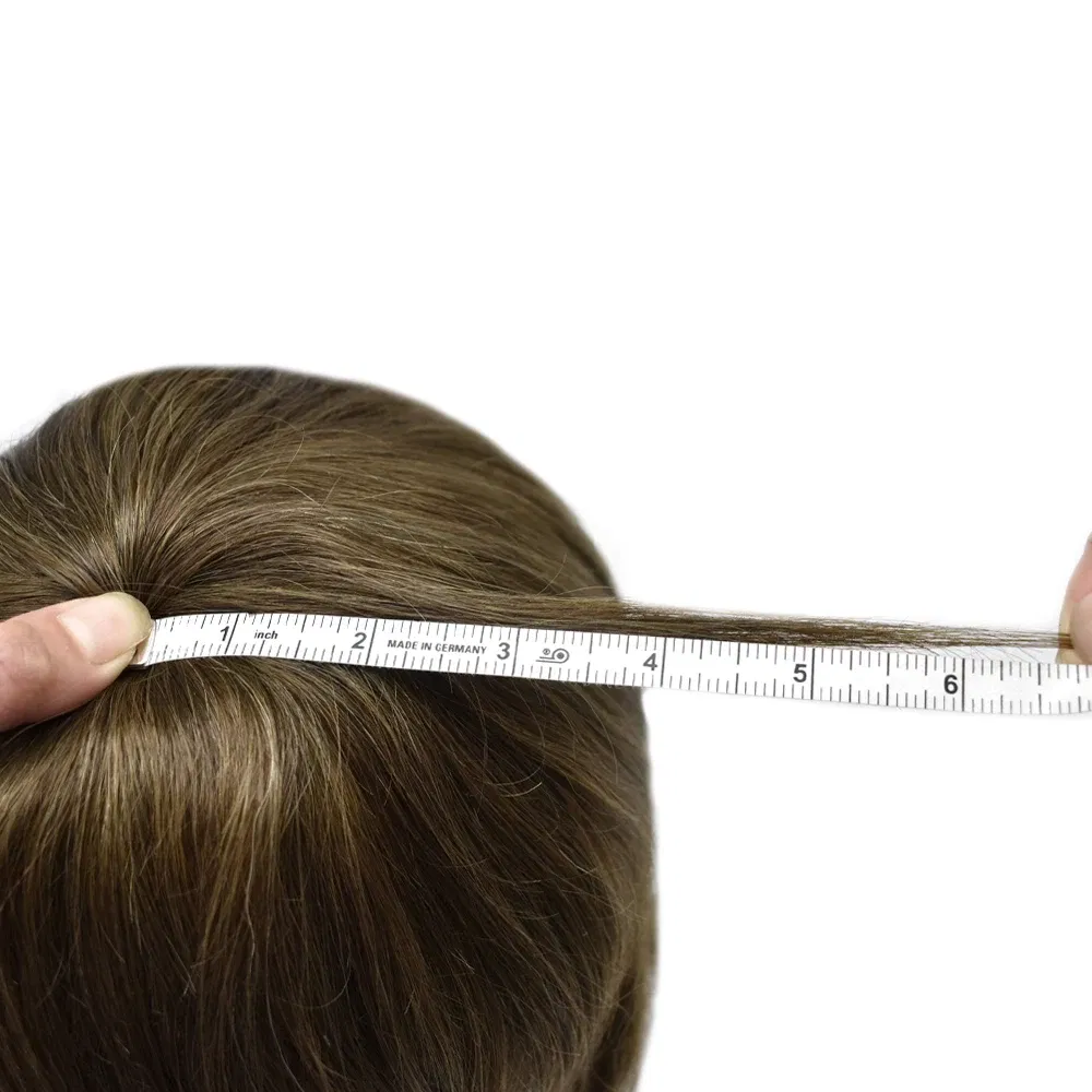 Toupee Color: 22R#, Toupee Density: 90%, Length: 6 inches, Ships From: CHINA, Toupee Size: 8x10 - Men Toupee Hair Systems Ultra Thin Skin 0.06MM V-LOOP Capillary Prosthesis Invisible Hairline Real Human HairPieces Hair Units