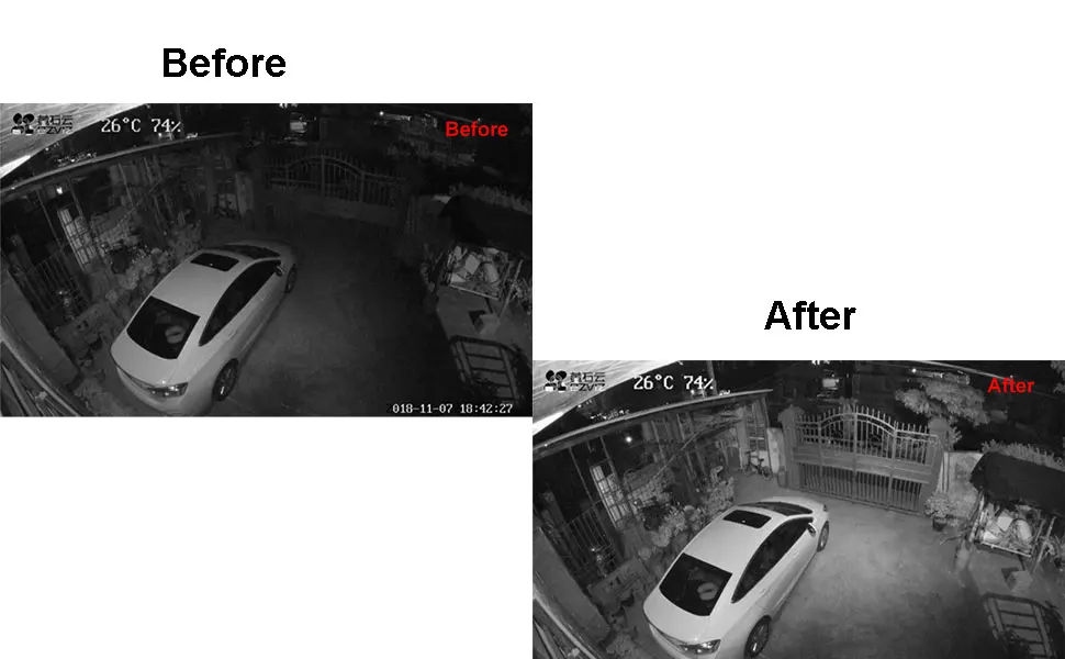 60m IR distance 6 Leds IR Illuminators Light IR Infrared Light LED CCTV Camera Night-vision Fill Light for CCTV Security Camera