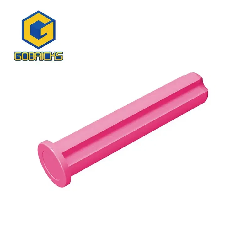 Color: light green - Gobricks 10PCS 24316 Axle 3L with Stop Bricks Collections Bulk Modular GBC Toys For Technical MOC DIY Building Block Compatible