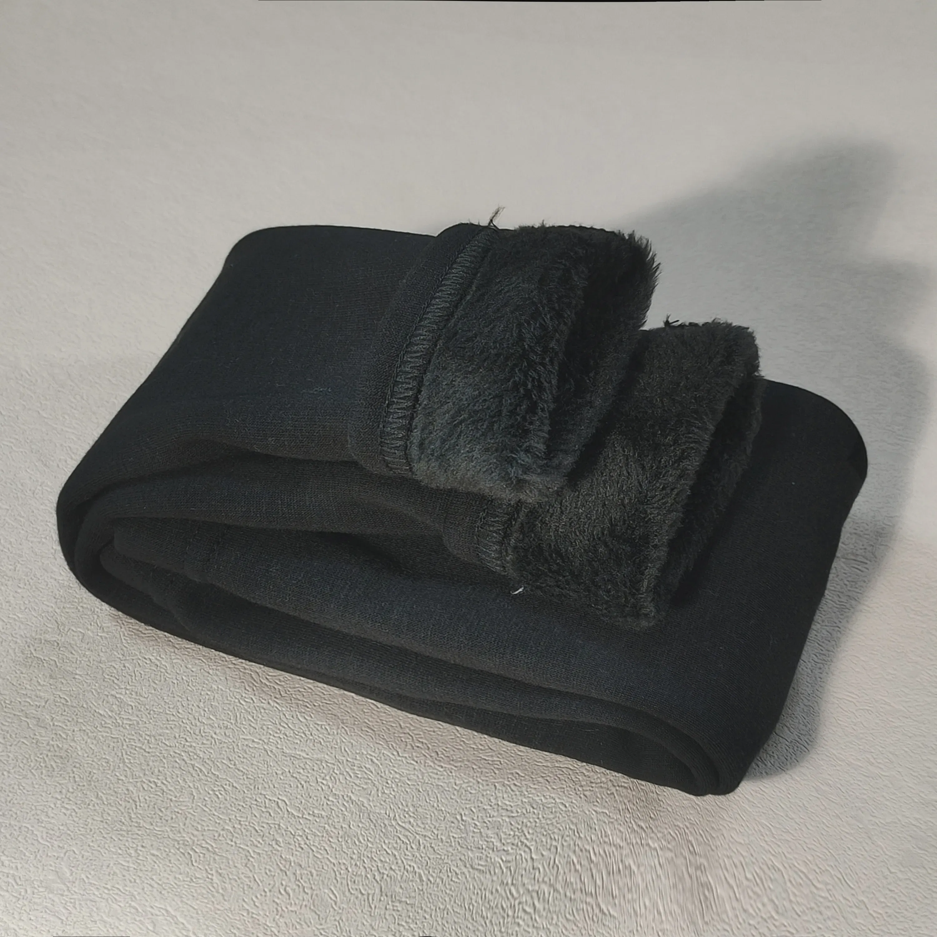 Color: Brown, Kid Size: 5T - 2024 Girls' Pants Children's Winter Thickened Warm Pants Warm Elastic Pink Navy Blue Underpants Boys' Pants