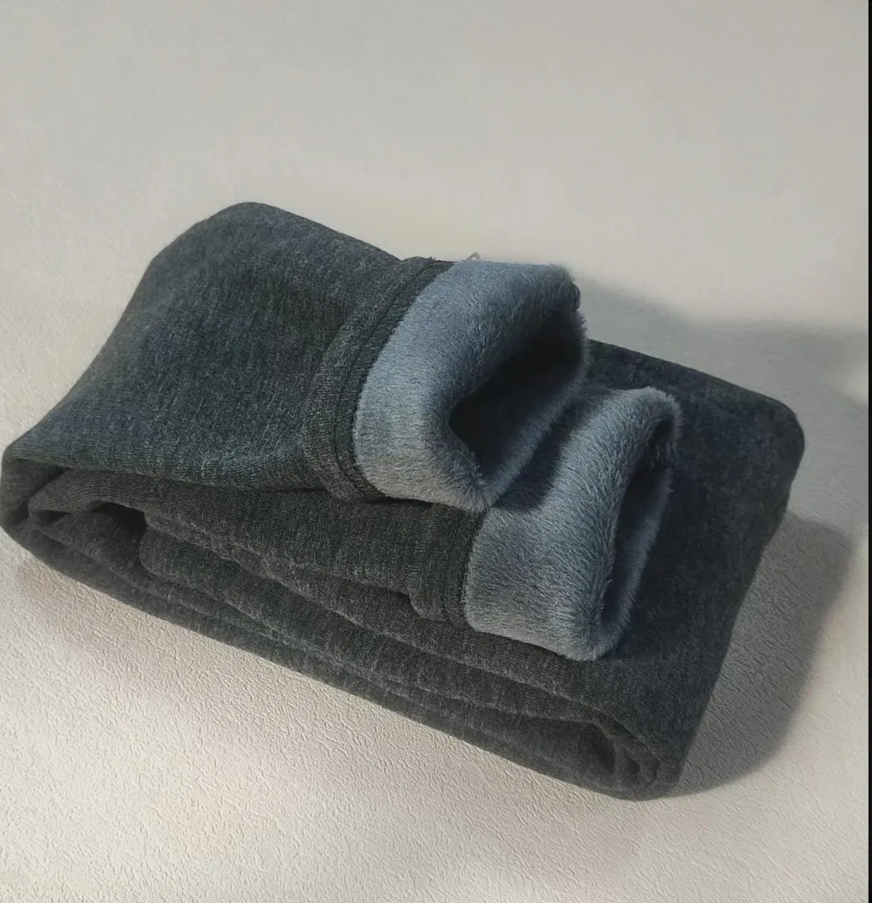 Color: Brown, Kid Size: 5T - 2024 Girls' Pants Children's Winter Thickened Warm Pants Warm Elastic Pink Navy Blue Underpants Boys' Pants