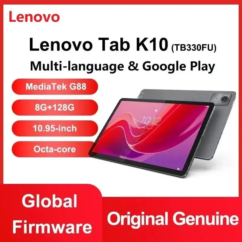 Top Global Firmware 8GB 128GB CN Version Original New Pads Zhaoyang Tab K10 10.95' 90Hz MTK Helio G88 Tablets 7040mAh