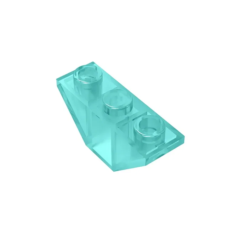 Color: DARK GRAY - Gobricks GDS-984 Slope, Inverted 45 3 x 1 Double compatible with lego 18759 2341 DIY Educational Building Blocks Technical