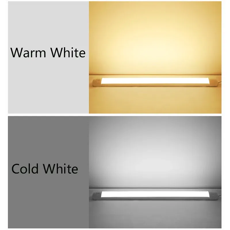 Emitting Color: RGB, Color: Yellow - 120cm T5 T8 Led Tube Light For Home 220V Led Lamp Tube Bar 40W 60W Cold White Warm Whtie 4ft Led Tube light 1200mm Tube lighting