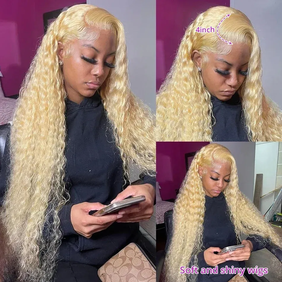Color: 4/30HL, Stretched Length: 8inches, Density: 150%, Ships From: CHINA - 613 Hd Lace Frontal Wig 13X6 Blonde Lace Front Wig Human Hair 13X4 Curly Lace Front Human Hair Wig Hd Lace Wig 13X6 Human Hair