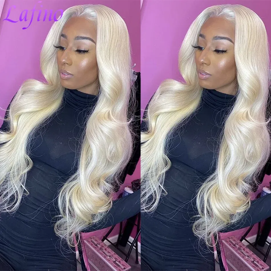 Hair Color: #16, Stretched Length: 32inches, Density: 120%, Ships From: CHINA - Blonde 613 HD Lace Frontal Wig 13x6 Body Wave HD Lace Frontal Wig 613 Colored Human Hair Wigs 30 Inch Long Loose Deep Wig Blonde