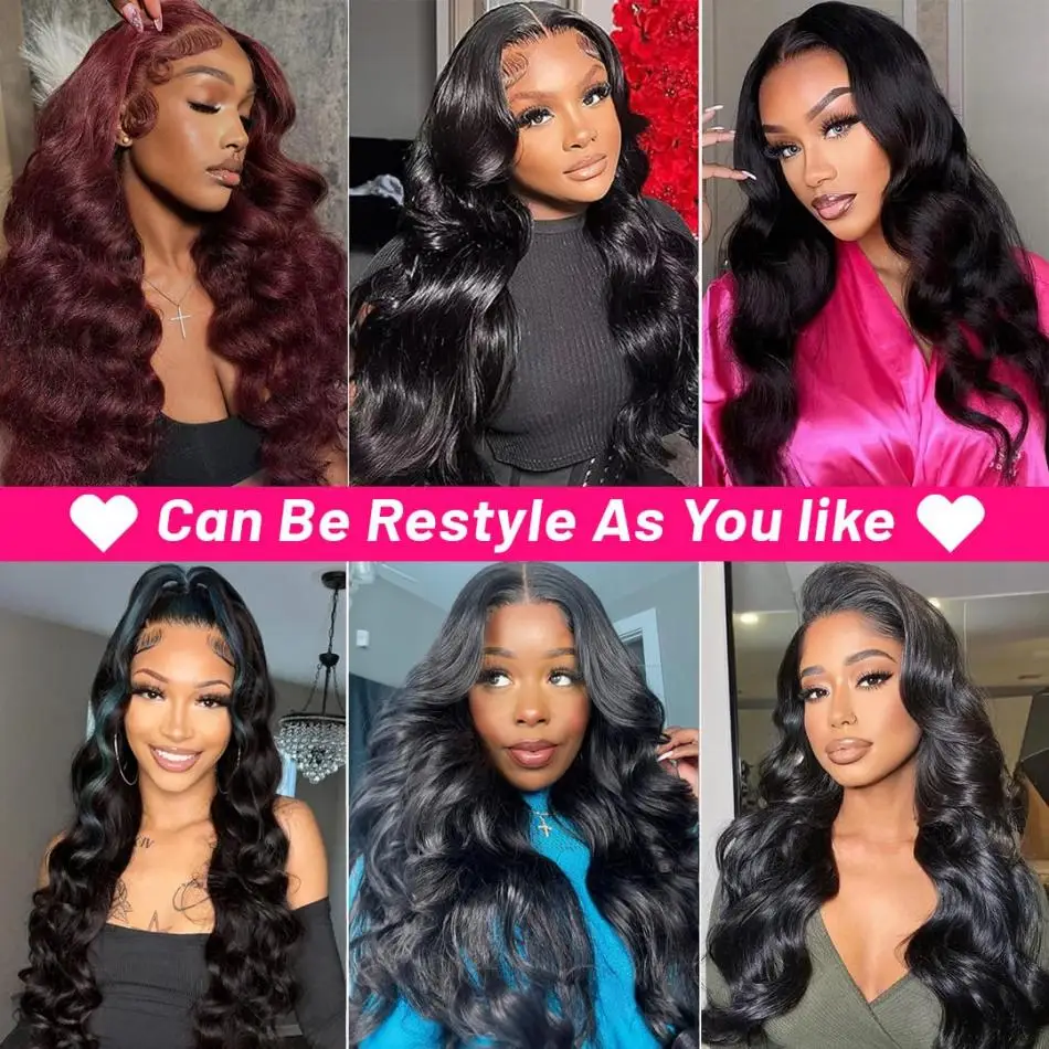 Stretched Length: 32inches, Hair Color: #4, Density: 150%, Ships From: CHINA - Body wave Wigs Glueless Wig Human Hair Ready To Wear 5x5 Lace Frontal Wig 4x4 Brazilian Closure Wig For Women Lace Front Wigs