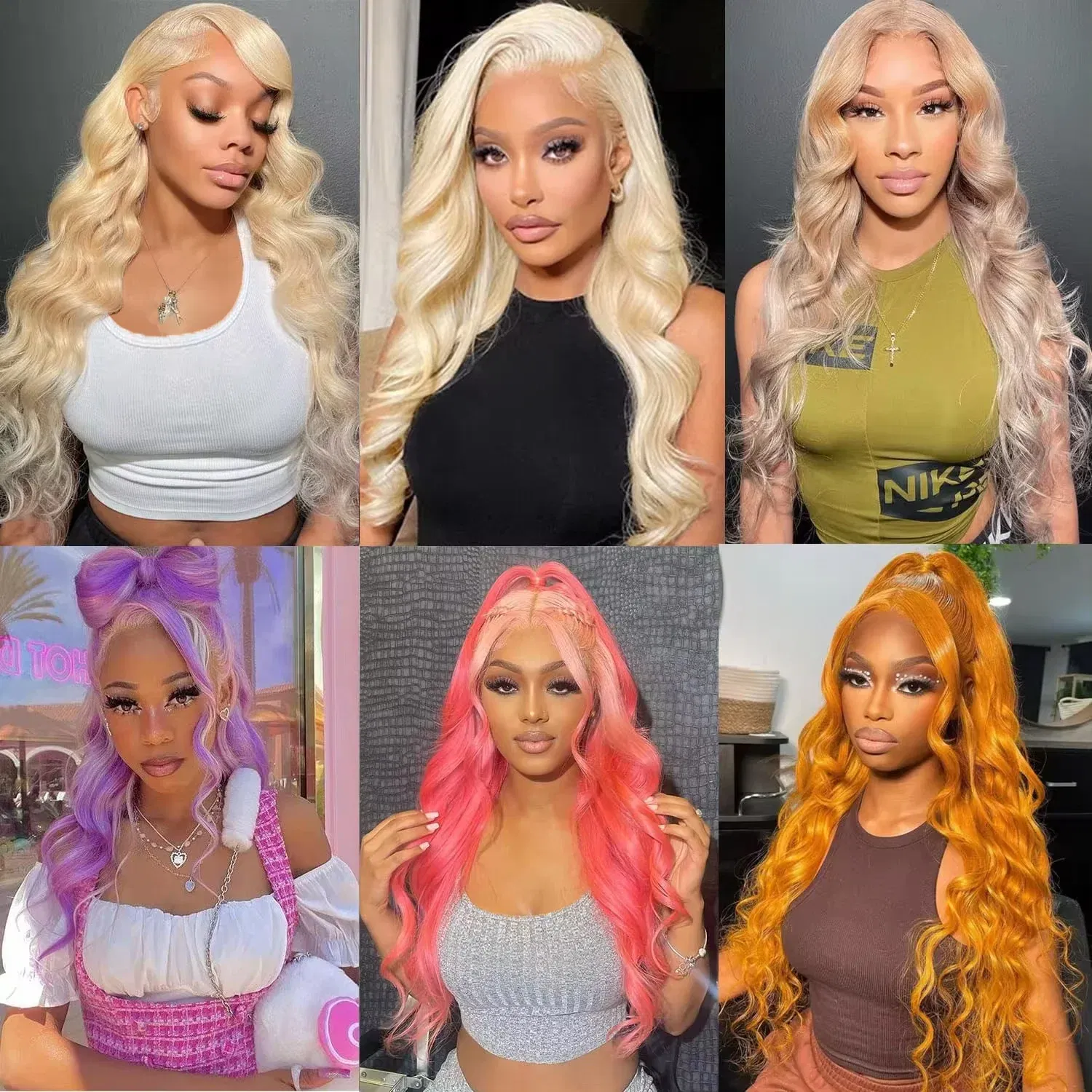 Hair Color: #16, Stretched Length: 36inches, Density: 100%, Ships From: CHINA - Blonde 613 HD Lace Frontal Wig 13x6 Body Wave HD Lace Frontal Wig 613 Colored Human Hair Wigs 30 Inch Long Loose Deep Wig Blonde