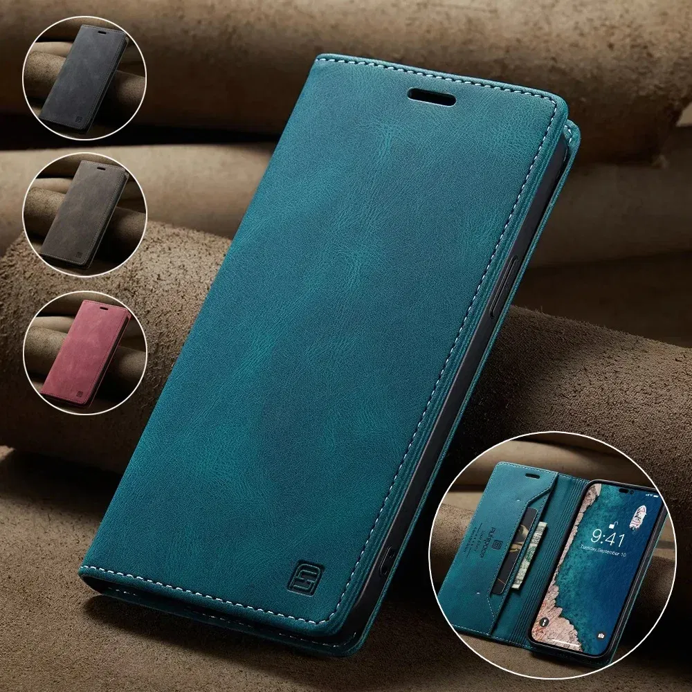Color: Blue, Material: CANVAS - Leather Cases for IPhone 16 15 14 13 12 11 Pro Max XR XS Max 8 7 6s Plus SE 2022 2020 Wallet Folio Flip Cover Rfid Blocking