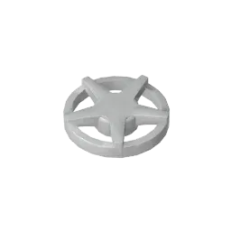 Color: wood - Gobricks GDS-21242 Wheel Cover 5 Spoke - for Wheel 18976 compatible with lego 18978a Technical Building Blocks PART MOC