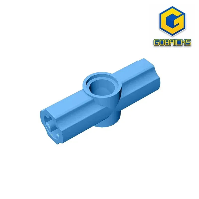 Color: VIOLET/?«?—?…° - Gobricks GDS-917 Technical, Axle and Pin Connector Angled 180 degrees compatible with lego 32034  DIY Educational Building Block
