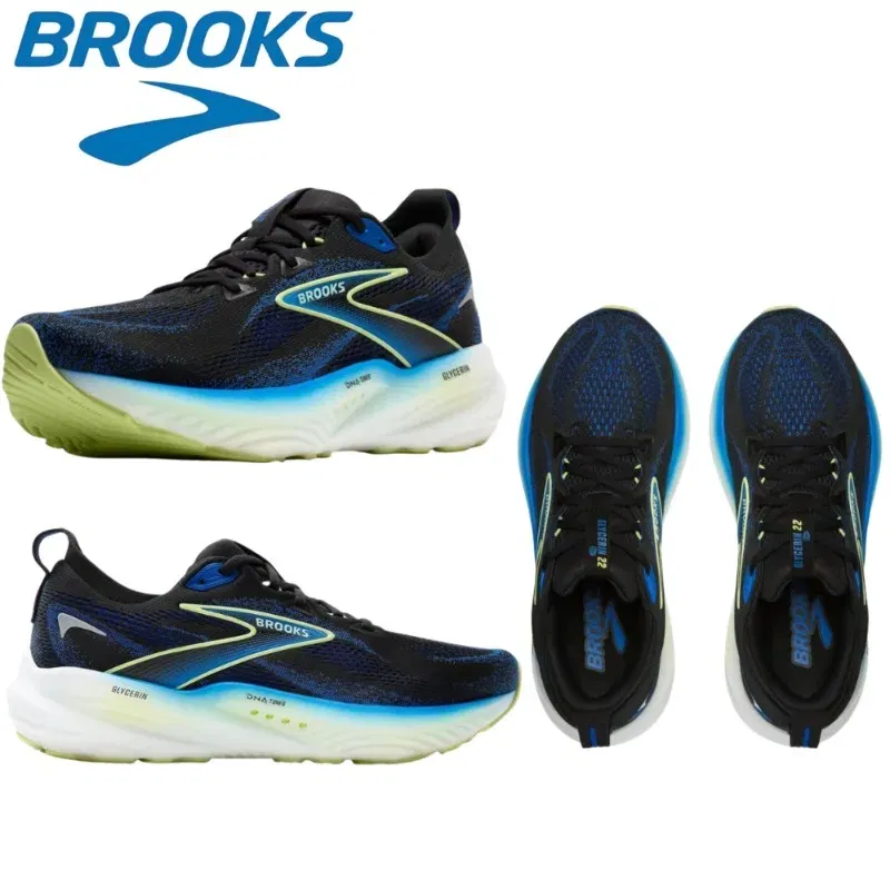 Color: black, Shoe Size: 42 - Brooks Women?™s &Men?™s Glycerin 22 Neutral Running Shoe Provides A Perfect Blend of Cushioning and Responsiveness