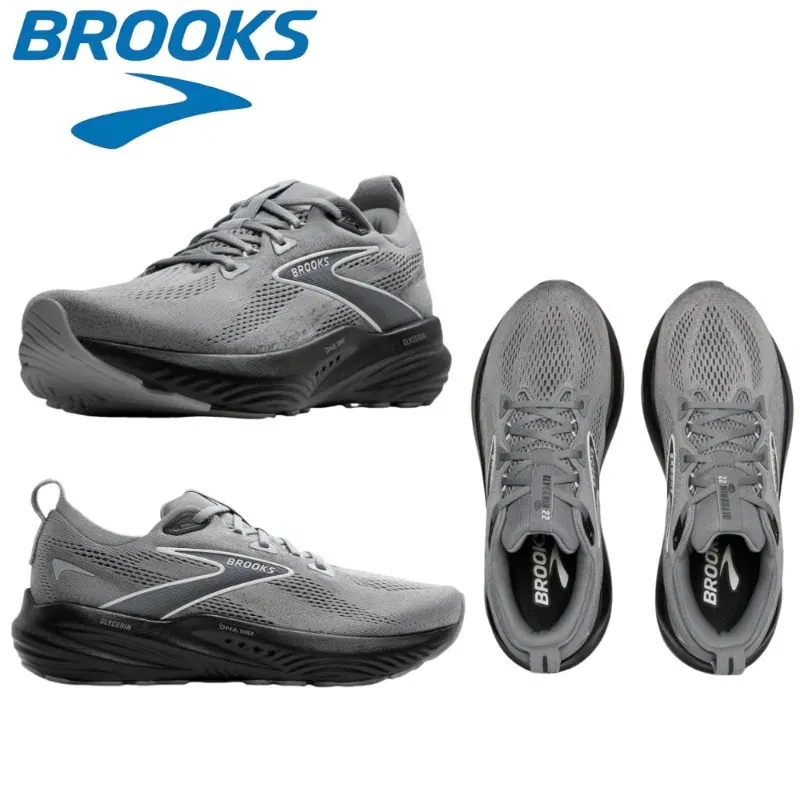 Color: black, Shoe Size: 42 - Brooks Women?™s &Men?™s Glycerin 22 Neutral Running Shoe Provides A Perfect Blend of Cushioning and Responsiveness