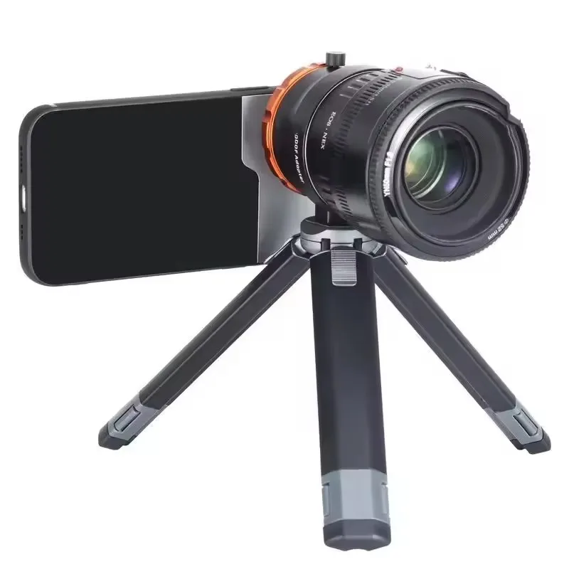 Color: Sky Blue - 17MM Thread Phone Case for iPhone 14 15 16 Plus Pro Max Anamorphic Macro Wide Angle 17MM Lens Mount Phone Case for Ulanzi Kaise