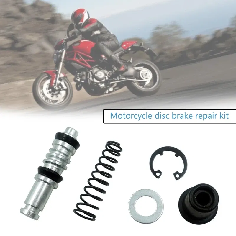 Color: Dark Grey - 2025 New 12.7mm 11mm 14mm Motorcycle Clutch Brake Pump Piston Plunger Repair Kits Master Cylinder Piston Rigs Repair Accessories