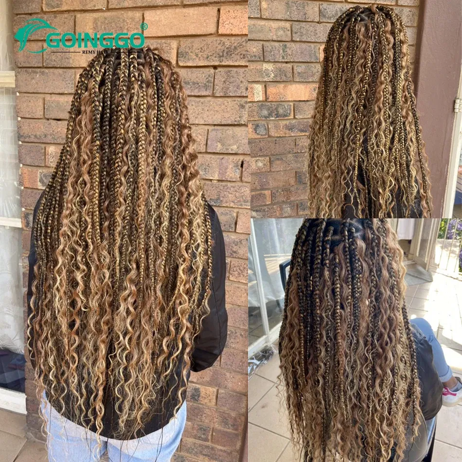 Color: 1B/27HL, Stretched Length: 18inches - Pre-Colored Brazilian Deep Wave Bulk Human Hair No Weft Remy Bulk Human Hair 14 To 28 Inch Bulk Hair Extension Crochet Braids