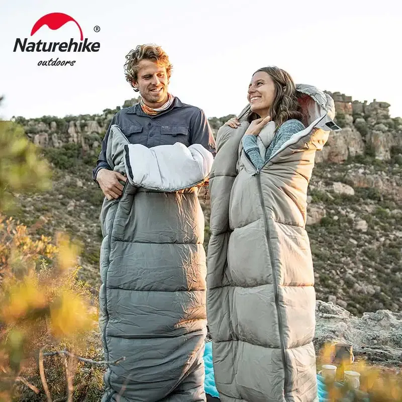 Color: VIOLET/?«?—?…°, Ships From: CN - Naturehike Sleeping Bag M180 Lightweight Sleeping Bag M300 Double Camping Sleeping Bag M400 Machine Washable Winter Sleeping Bag