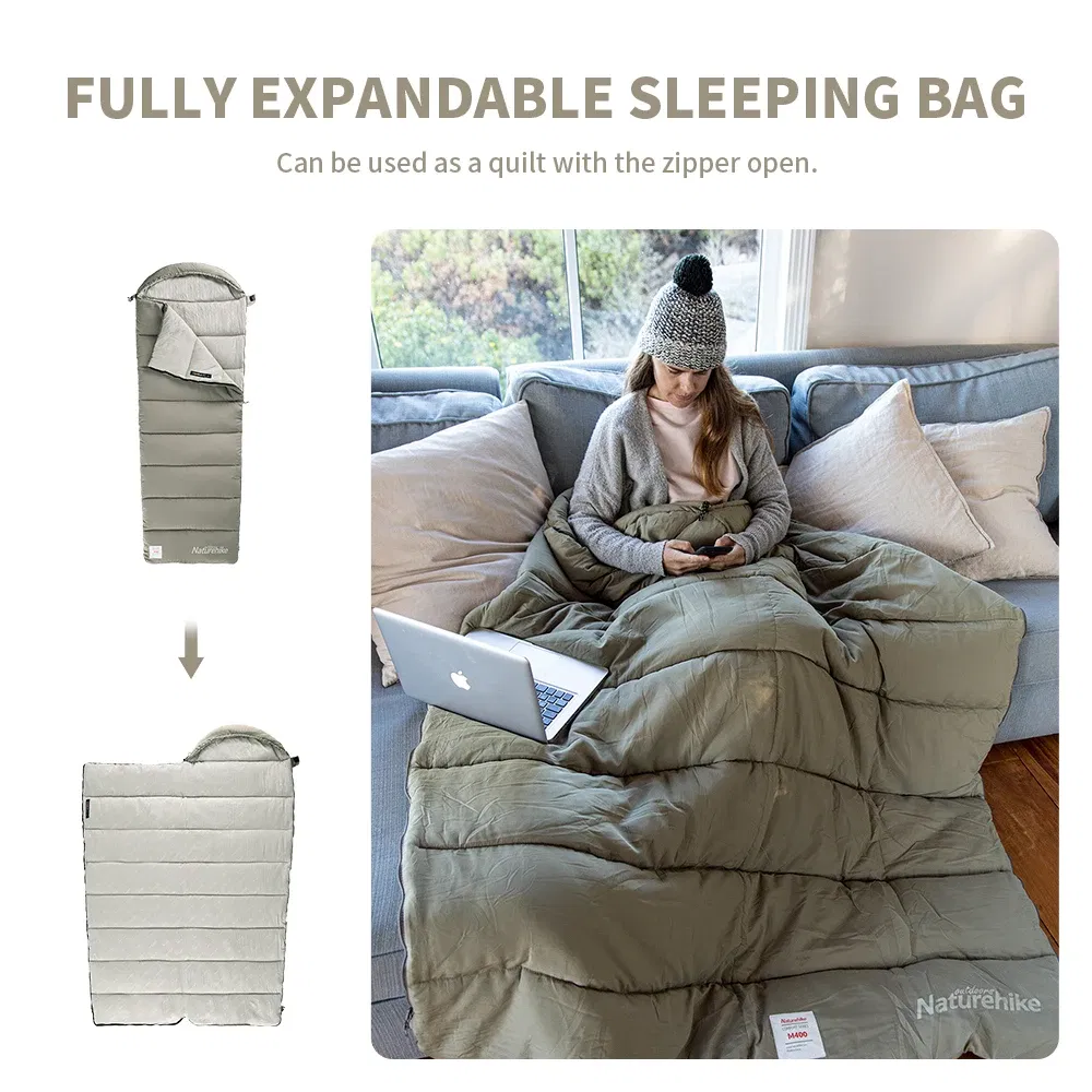 Color: VIOLET/?«?—?…°, Ships From: CN - Naturehike Sleeping Bag M180 Lightweight Sleeping Bag M300 Double Camping Sleeping Bag M400 Machine Washable Winter Sleeping Bag