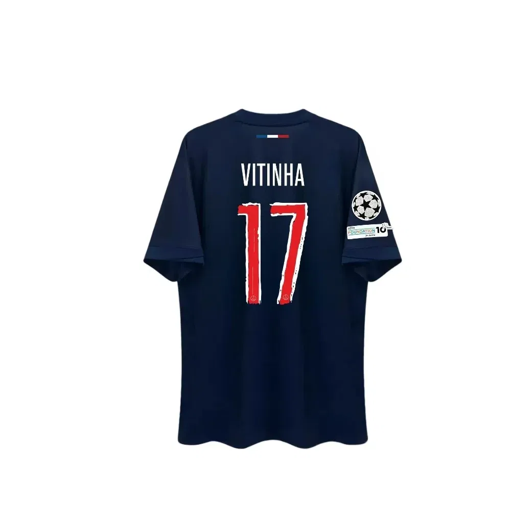 Color: GRAY, Size: 4XL - Paris Saint Germain Champion Men's 3D Printed Sports Fast Drying Breathable T-shirt Football T-shirt Family Children's T-shirt