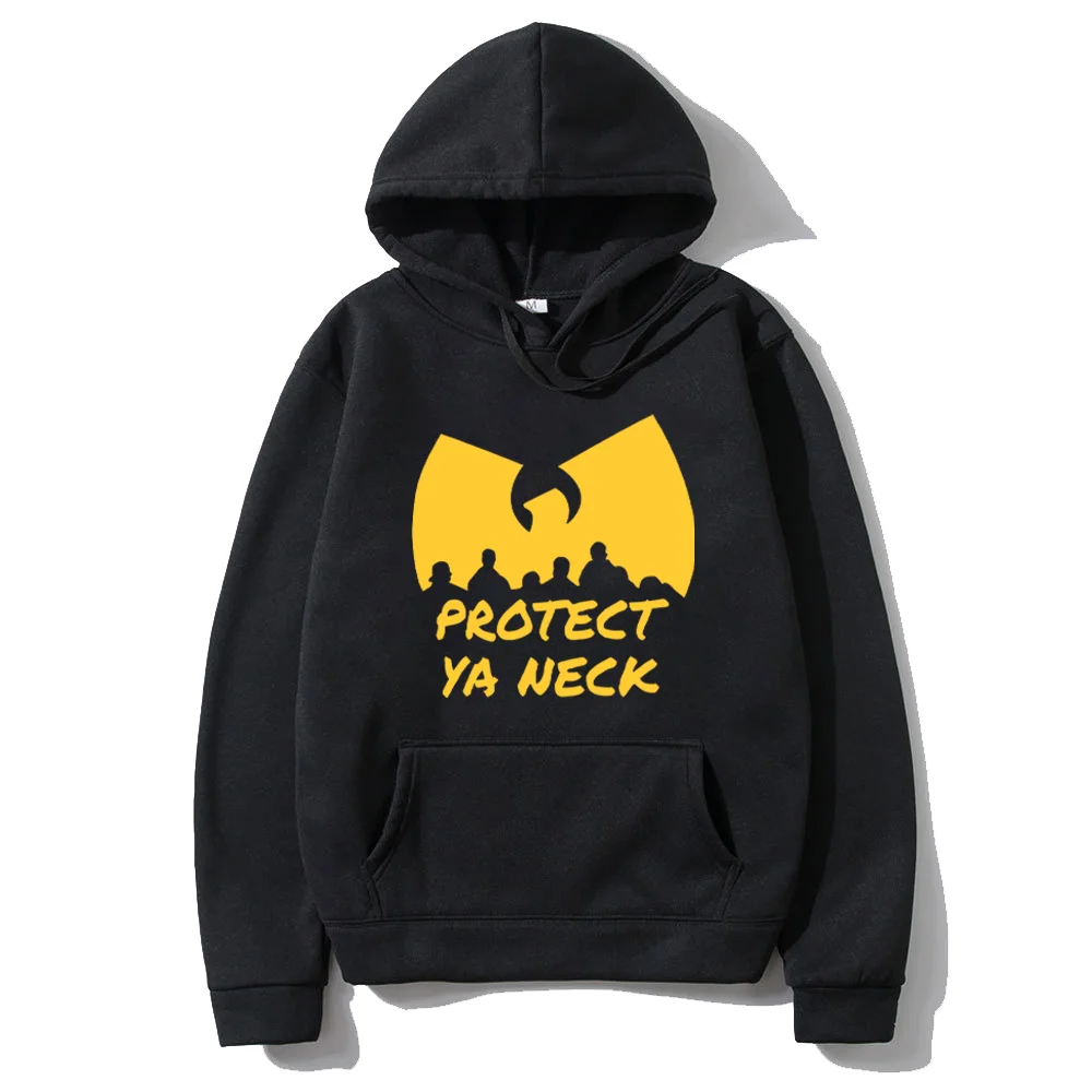 Color: Blue, Size: S - Hip Hop Ann?©es 90 Wu Clan T-tangs Hoodie Men Women's Casual Autumn Winter vintage hoodies Fleece Long Sleeve Hooded sweatshirts