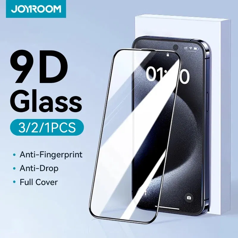 Bundle: Bundle6, Material: Anti Peeping - Joyroom 1/2/3pcs HD Glass Screen Protector for iPhone 16 15 14 13 12 11 Pro Max Full Screen Tempered Glass Protection for iPhone