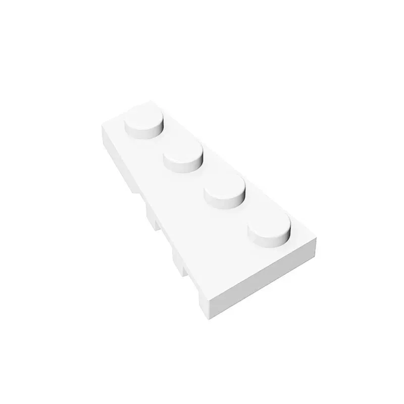 Color: army green - BZB MOC 41770 2x4 Wedge Board (Left) High-tech Creative Technical Building Block Model Kids DIY Toy Brick Parts Best Gifts