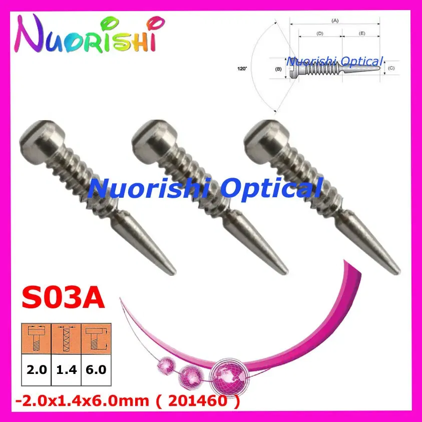 Frame Color: WHITE - 10000pcs Gold or Silver Glasses Eyewear Eyeglasses Spectacle Spring Hinge Screws S03 Free Shipping