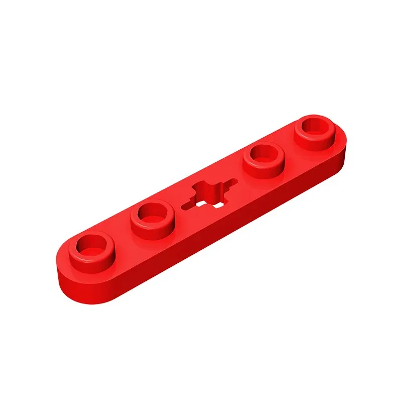 Color: SKY BLUE - Gobricks GDS-900 Plate 2 x 4 Technical, Plate 1 x 5 with Smooth Ends, 4 Studs and Center Axle Hole compatible with lego 32124