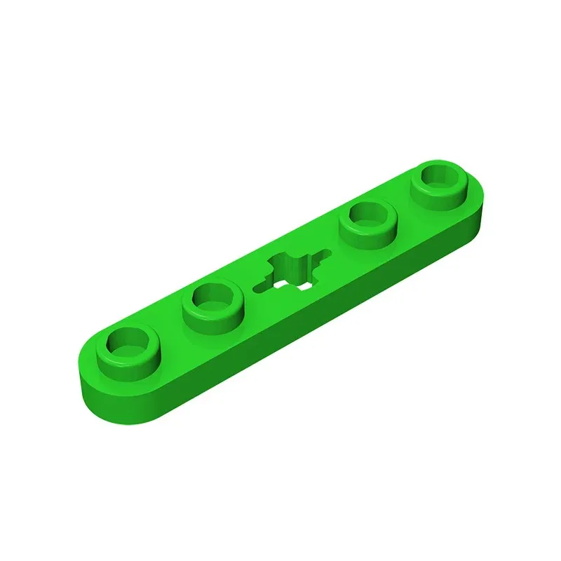 Color: SKY BLUE - Gobricks GDS-900 Plate 2 x 4 Technical, Plate 1 x 5 with Smooth Ends, 4 Studs and Center Axle Hole compatible with lego 32124
