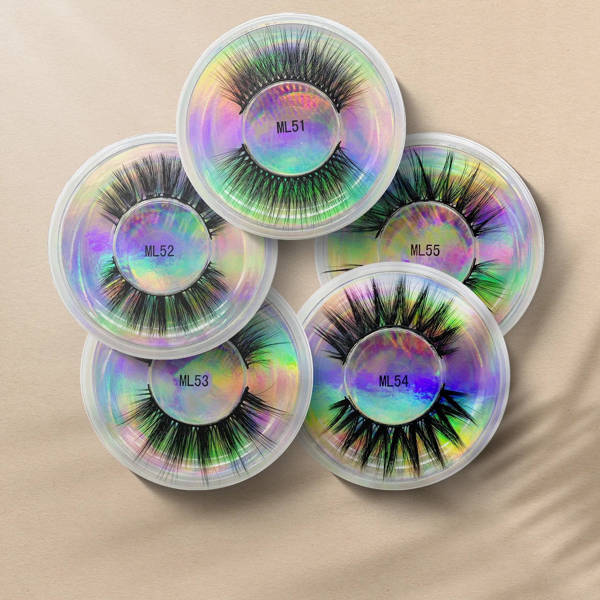 Color: Dark Green, Ships From: CHINA - Fake Eyelashes Wholesale Fluffy False Eyelashes Makeup Eyelash Extension Accessoires Faux Mink Lashes maquiagem