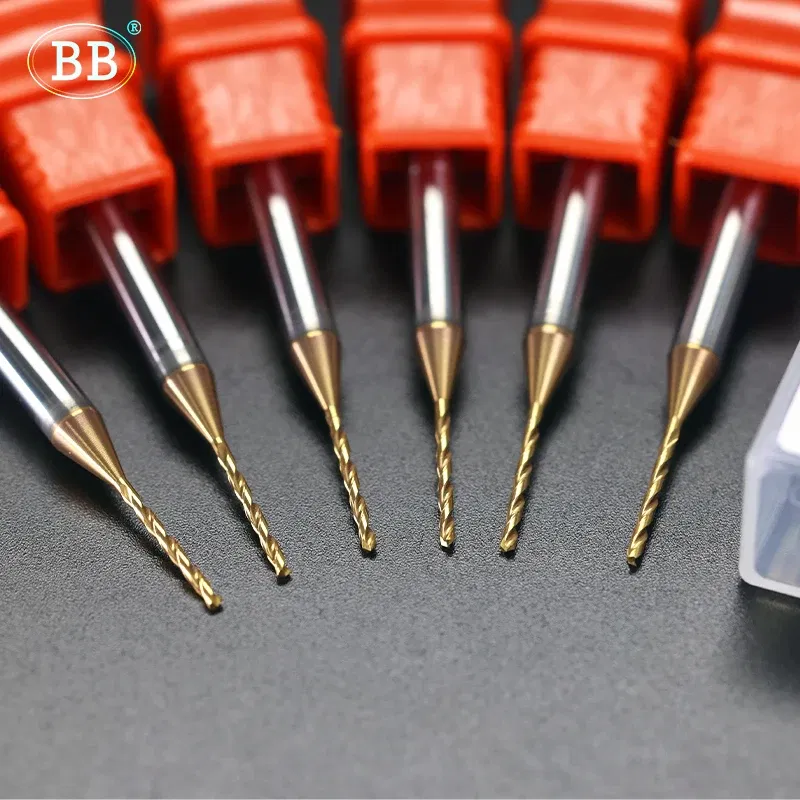 Hole Diameter: 85mm - BB 2.03-3.75mm Micro Drill Mini Coated Solid Carbide Bit Metal Iron Steel Hole Drilling 3xD Cutting Length D=4mm CNC Tool 1pcs