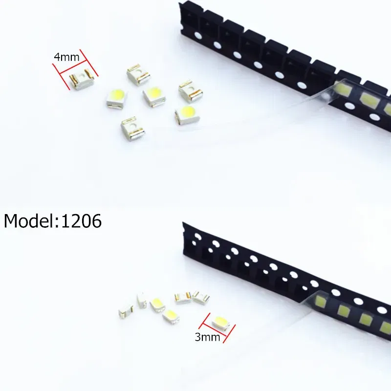 Emitting Color: WHITE, Color Temperature: 4300K - 100pcsLED 3528 SMD Car Cluster Gauges Dashboard White Ice Blue Red Pink Green Red Instruments Panel Light Neo Wedge Bulbs