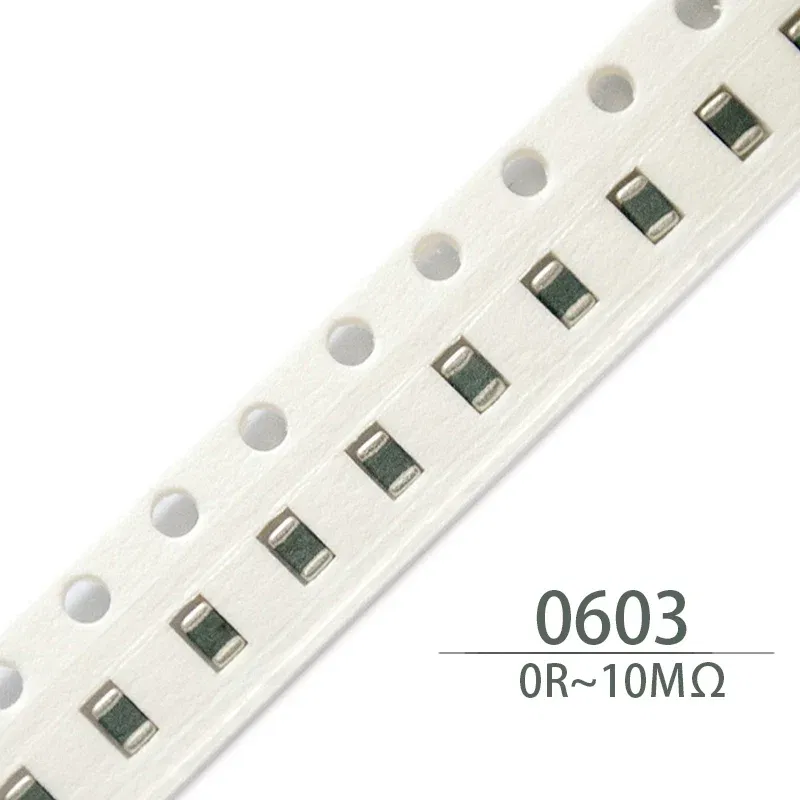 Value of Resistance: 1R - 100Pcs 0603 chip resistor resistors SMD 1/8W 750R 820R 910R 1K 1.1K 1.2K 1.3K 1.5K 1.6K 1.8K 2K 2.2K 2.4K 2.7K 3K 3.3K 3.6K