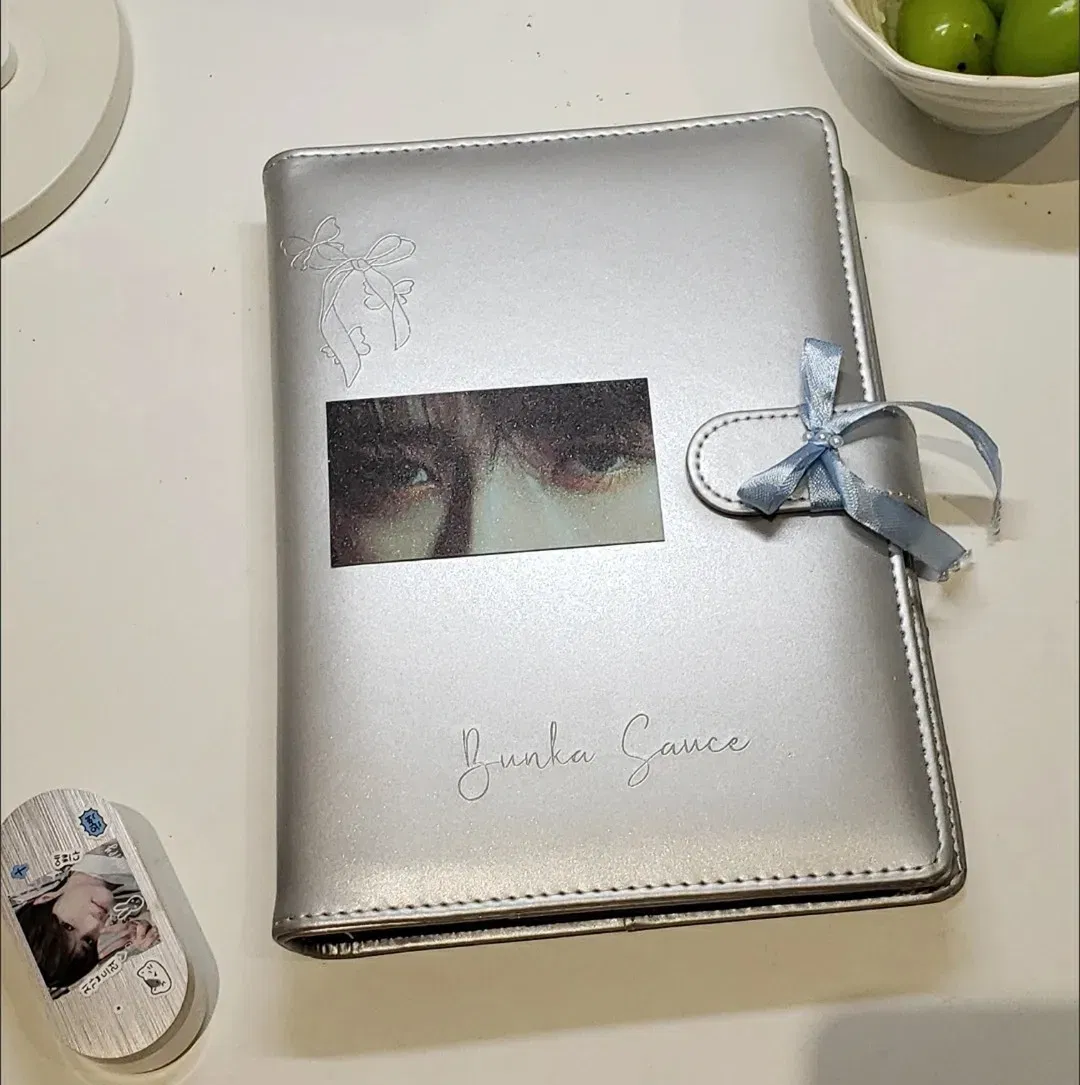 Color: Lavender - MINKYS PU Leather Silver A5 Kpop Photocards Collect Binder idol Photo Card Book Idol Storage Album Stationery