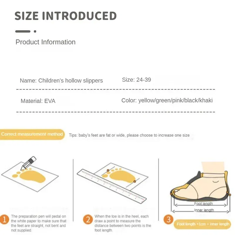 Color: Pink, Shoe Size: 2 - Children Slippers Boys EVA Smiling Face Bathroom Slippers Summer 2-14 Years Old Girl Anti Slip Hollow Leaking Junior Footwear