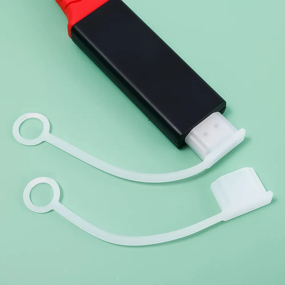 Color: BROWN - 5/1pcs Dust Plug for HDMI-compatible Cable Dust Cover Strap Dustproof Waterproof Anti-loss Cap for HDMI-compatible Phone Cables