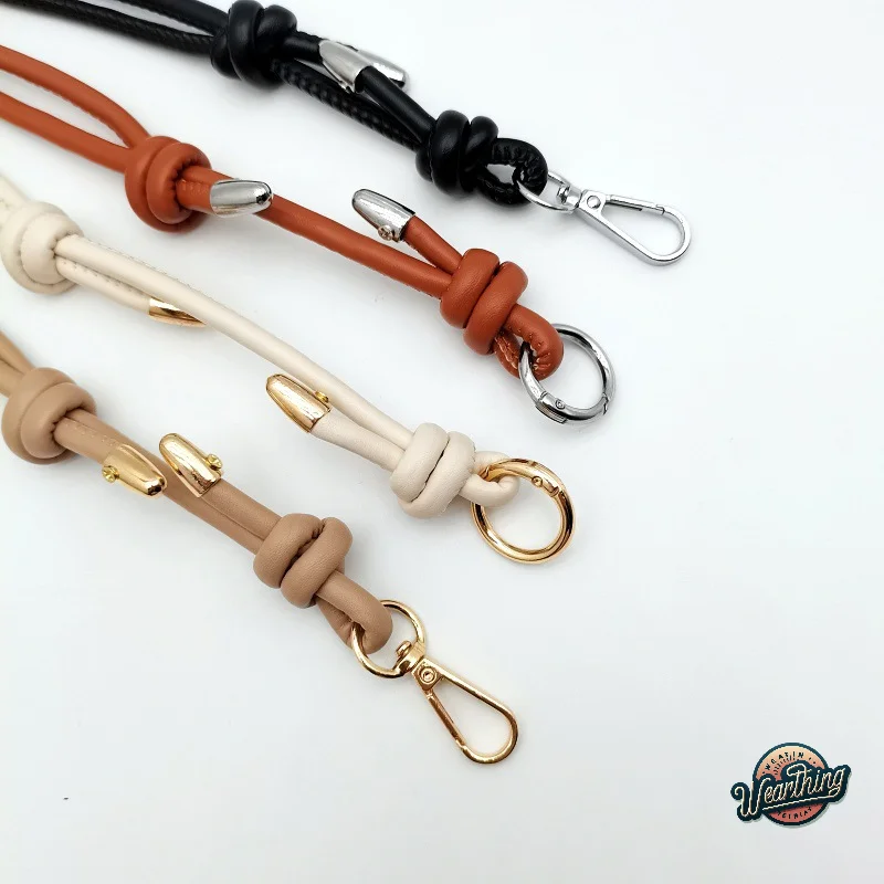 Color: Red Wine - Long Leather Shoulder Strap Crossbody Bag Adjustable Replacement Belt Handbag Strap Accessories DIY Bag Belt For Handbags