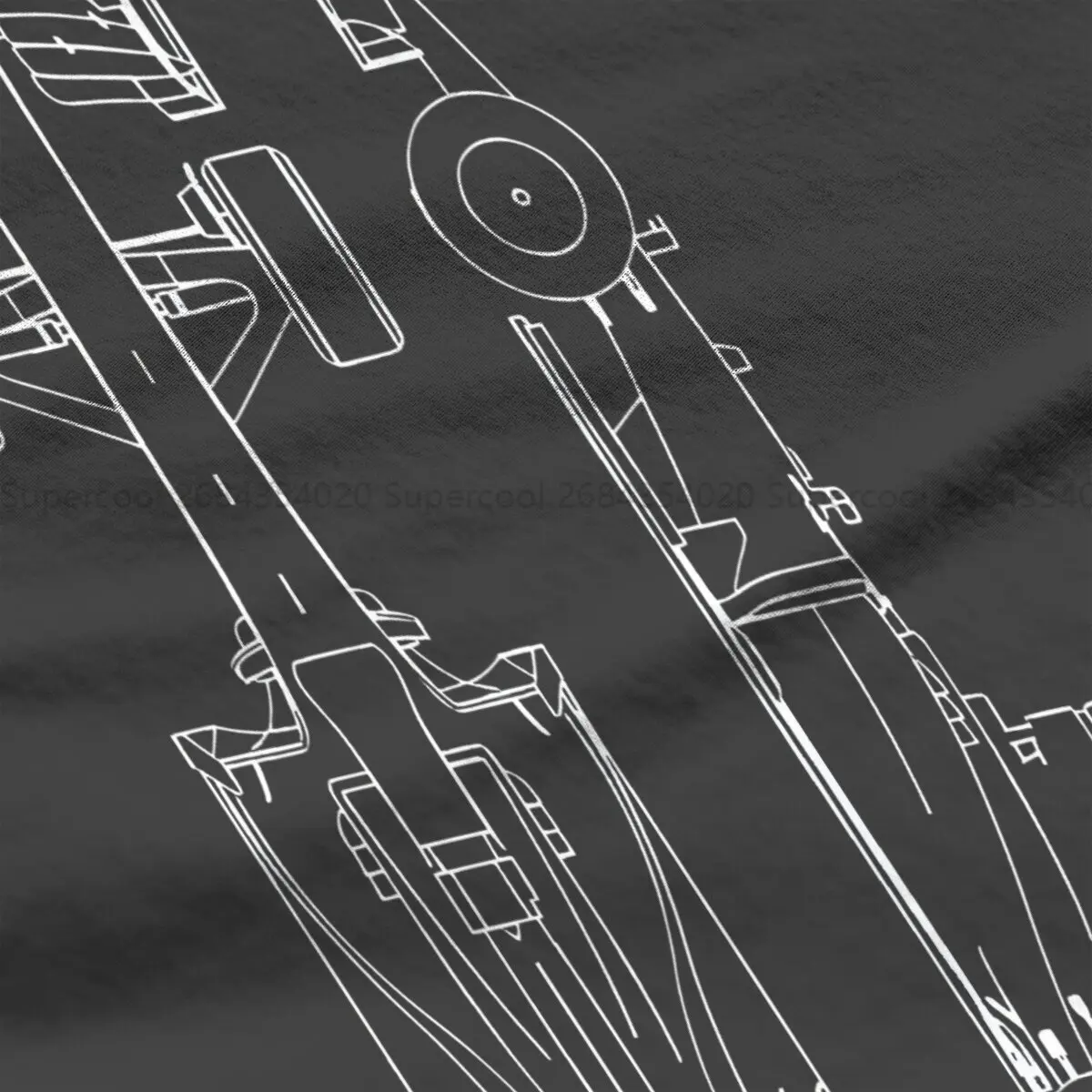 Color: WHITE, Size: L - Race Car Hipster Polyester TShirts F1 Formulate 1 Racing Momen Graphic Streetwear T Shirt O Neck