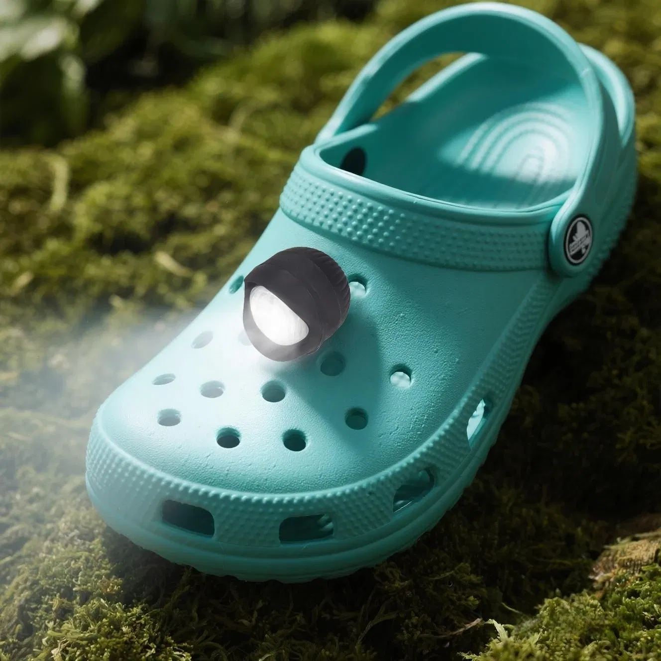 8pcs PVC LED Shoe Lights Charms Accessories Winter Multi Piece Pack DIY Buckle Shoes Charms, 3 Lighting Modes