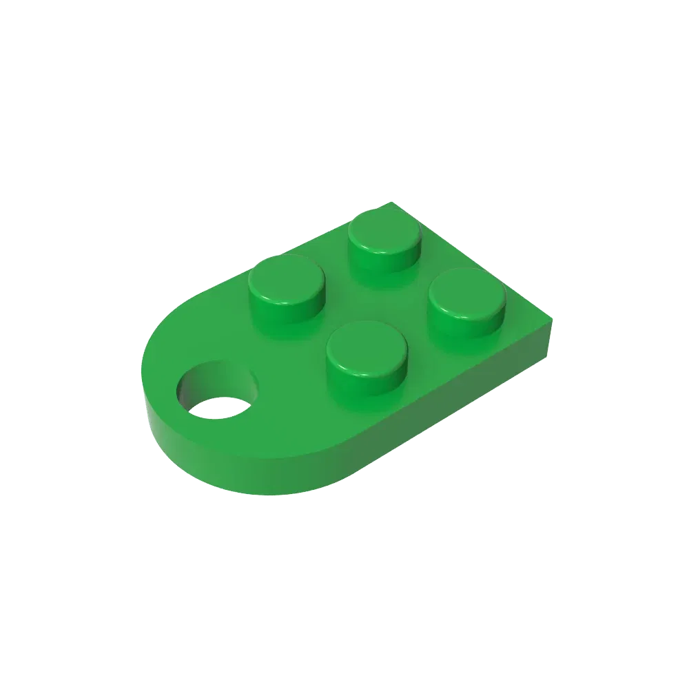 Color: SKY BLUE - Gobricks 1pcs Moc Bricks Plate Special Parts 3x2 with Hole Compatible with 3176 Assemble Building Block Kids Toys DIY Gift Adult