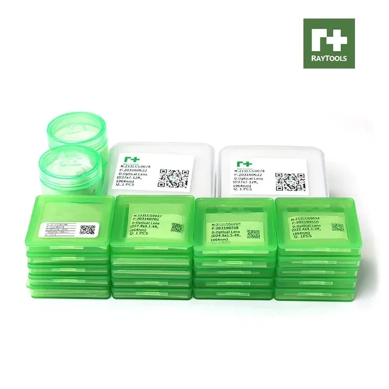 Color: Peach Blossom - Raytools Original Laser Protective Windows Lens 27.9x4.1 37x7 Protection Laser Machine Lens for Fiber Cutting Machine Parts