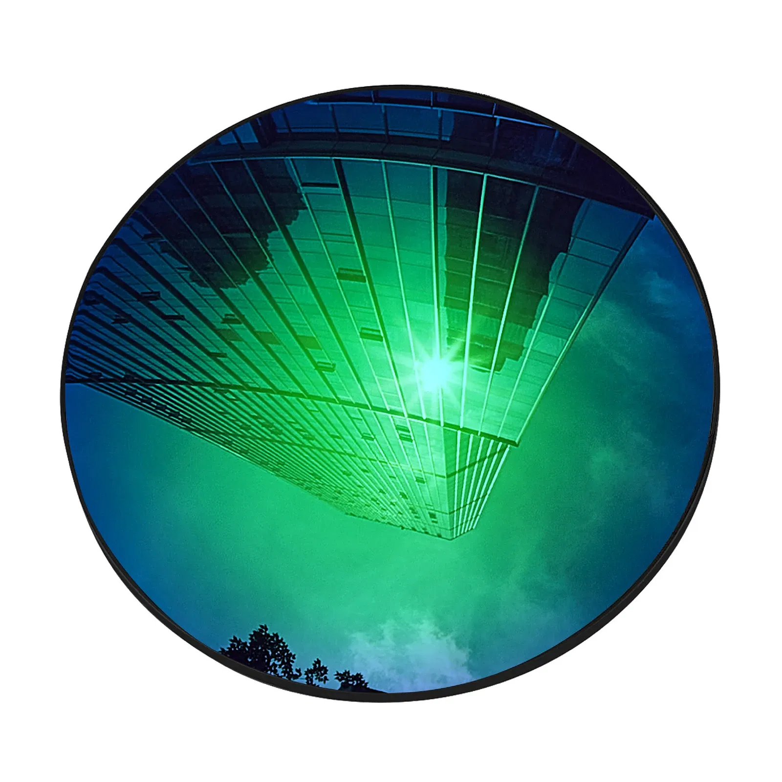 Lenses Color: Black Green, Lenses Degree: -6.50~-8.50 - HDTAC Prescription Replacement Lenses Customized Myopia Lenses Compatible With-Ray-Ban RW4012 Wayfarer(Gen 2) 50mm Sunglasses