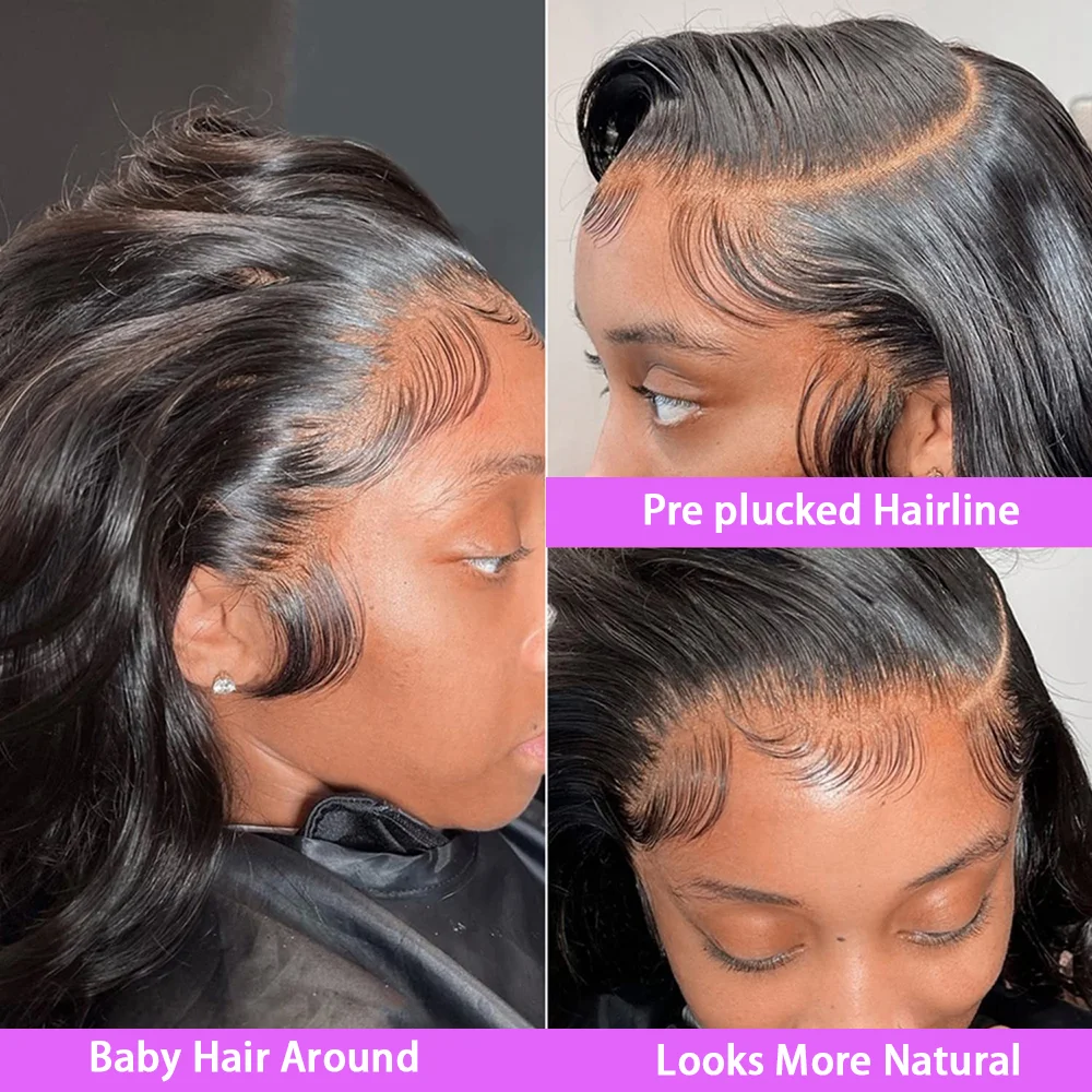 Color: #2, Ships From: CHINA, Stretched Length: 30inches, Density: 150% - Body Wave 13x6 Lace Front Wigs Human Hair 200 Density Brazilian Remy Human Hair Wigs 13x4 Transparent Lace For Women 30 32 Inch