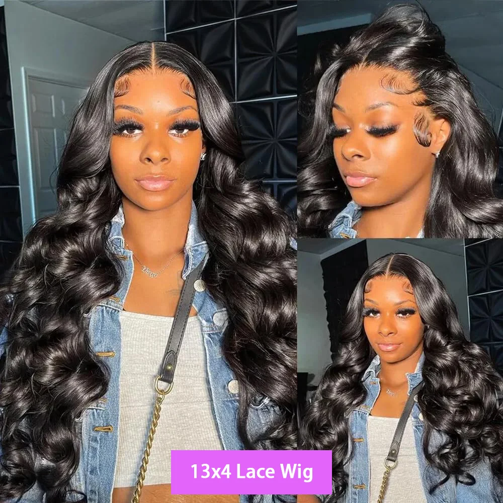 Color: #2, Ships From: CHINA, Stretched Length: 30inches, Density: 150% - Body Wave 13x6 Lace Front Wigs Human Hair 200 Density Brazilian Remy Human Hair Wigs 13x4 Transparent Lace For Women 30 32 Inch