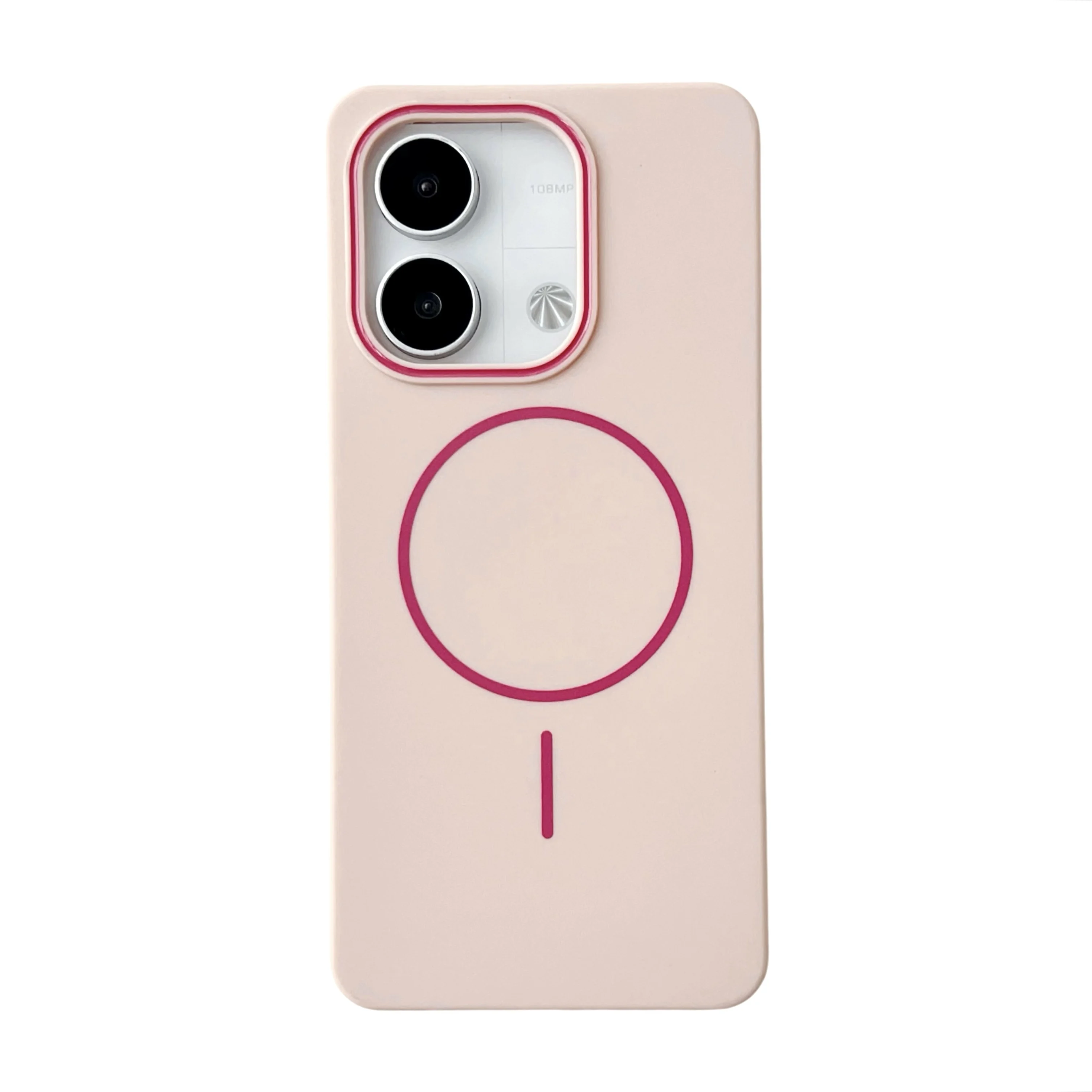 Color: Blue, Compatibility by Model: Redmi Note 14 4G (Global) - NEW For Redmi Note 14 13 Pro A4 A5 4G 5G skin sensitive original thin circle magnetic solid color phone protective case
