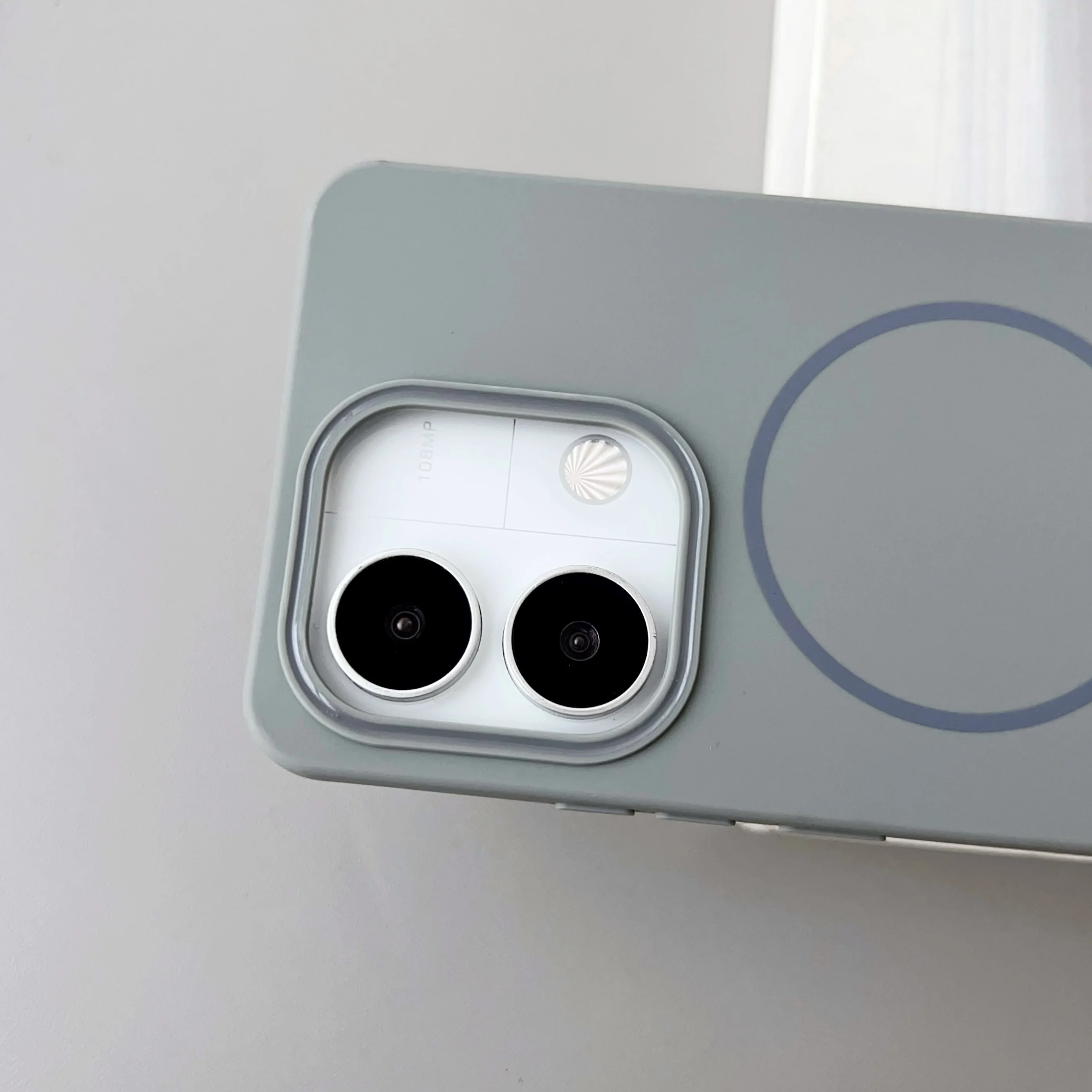 Color: Blue, Compatibility by Model: Redmi Note 14 4G (Global) - NEW For Redmi Note 14 13 Pro A4 A5 4G 5G skin sensitive original thin circle magnetic solid color phone protective case