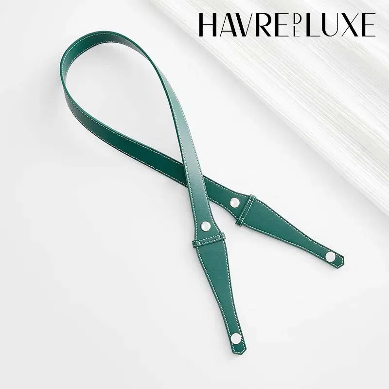 Color: Hot Pink - Bag extended shoulder strap for Goyard Bowling 25 toiletries bag handle shoulder replacement strap bag modification accessories