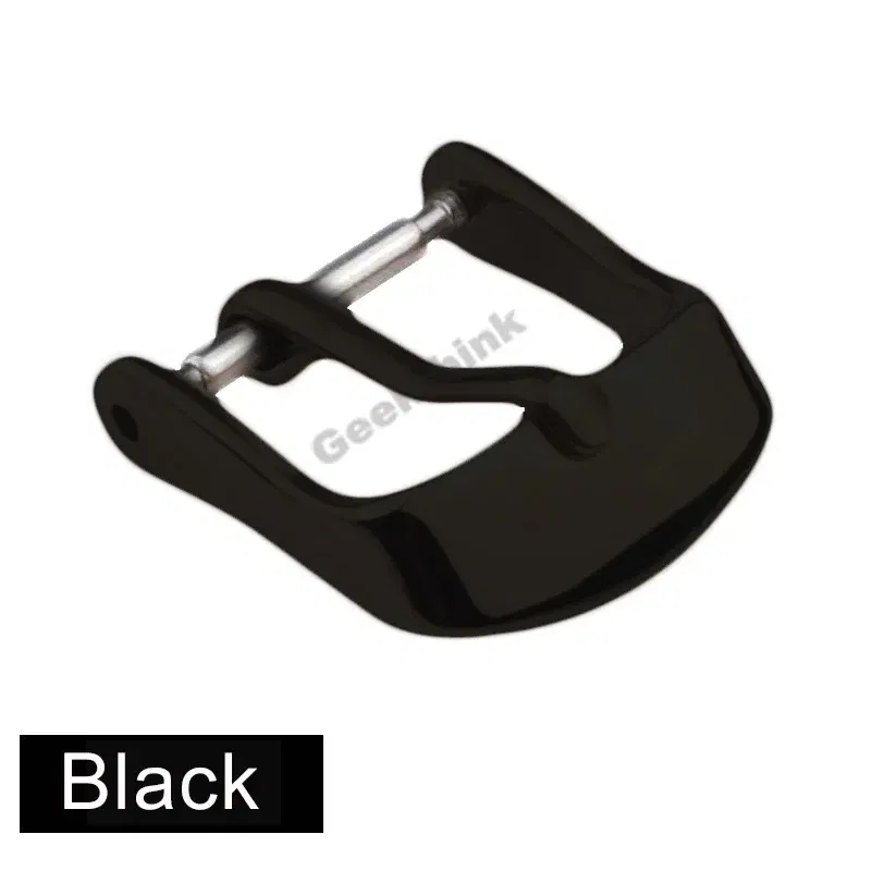 Band Color: Blue Pink, Band Width: 12mm, Ships From: CHINA - Stainless Steel Watch Buckle for Leather Strap Pin Buckle Strap Buckle Gold Silver Rose Gold Strap Button Accessories